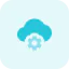 Cloud settings icon 64x64