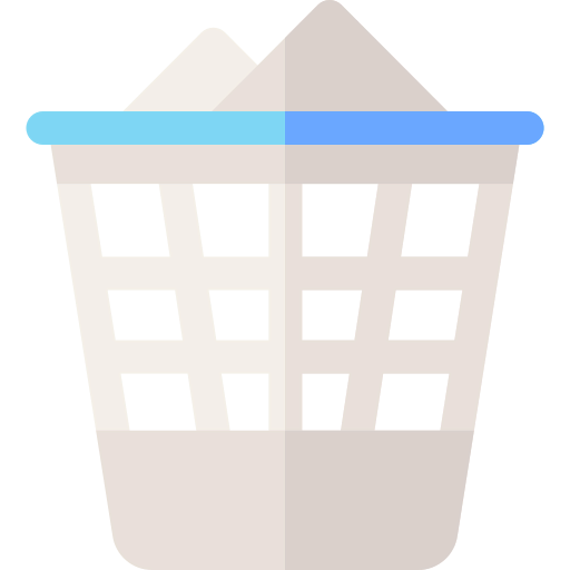 Trash can icon