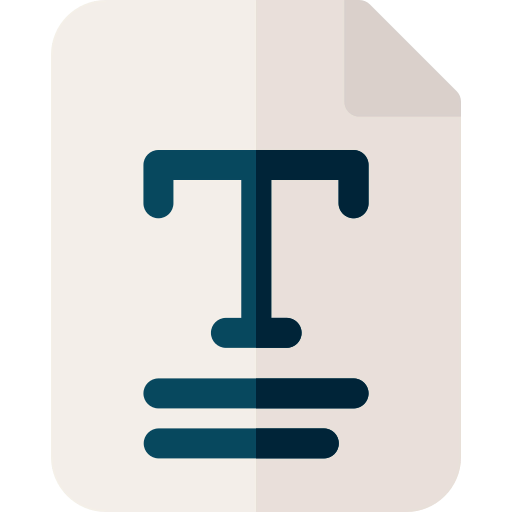 Typography icon