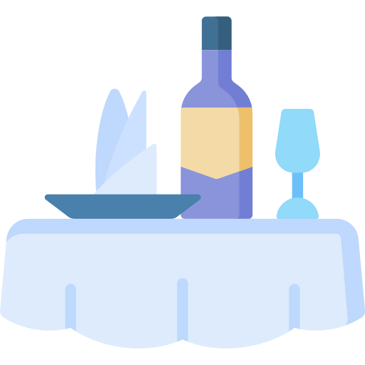 Dinner table icon