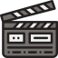 Clapperboard icon 64x64