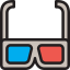 3d glasses icon 64x64