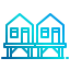 Bungalow Ikona 64x64