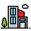 Modern house Ikona 64x64