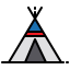 Tepee Ikona 64x64