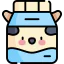 Milk bottle icon 64x64