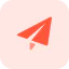 Paper plane icon 64x64