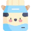 Milk bottle icon 64x64
