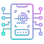 Fingerprint scan 图标 64x64