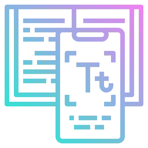 Text icon