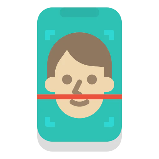 Face scan ícono