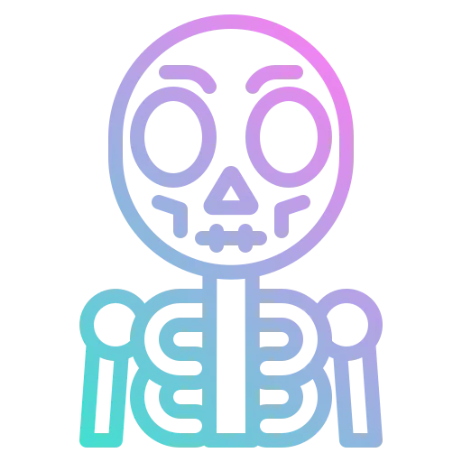 Skeleton icon