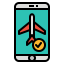 Flight mode アイコン 64x64