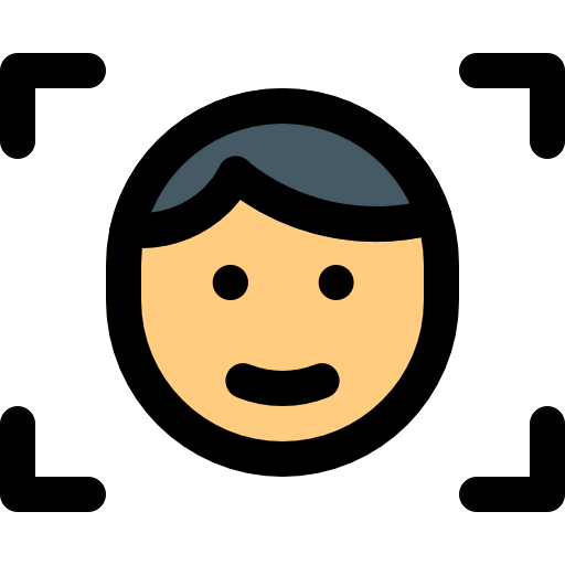 Face recognition icon