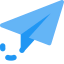 Paper plane Symbol 64x64