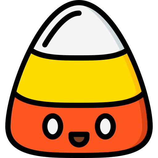 Candy corn icon