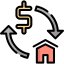 Mortgage loan icon 64x64