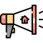 Megaphone Ikona 64x64