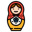 Matryoshka doll icon 64x64