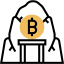 Bitcoin mine ícone 64x64