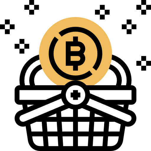 Bitcoin basket 图标