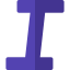 Italic icon 64x64