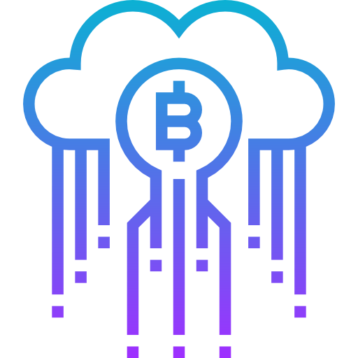 Cloud mining 图标
