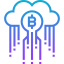 Cloud mining icône 64x64