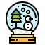 Snow globe icon 64x64