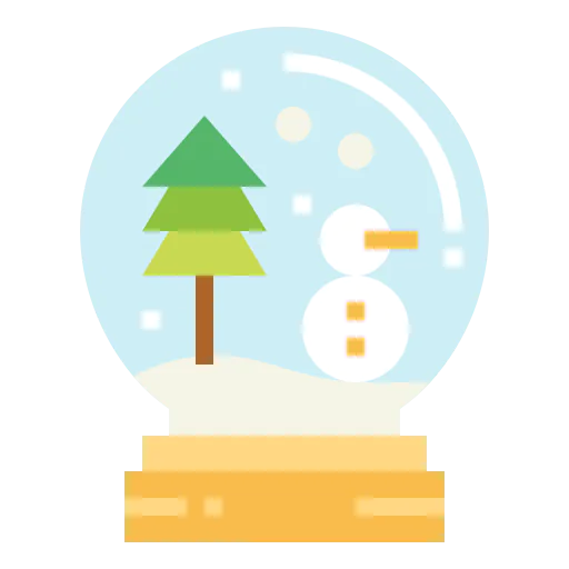 Snow globe icon
