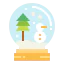 Snow globe icon 64x64