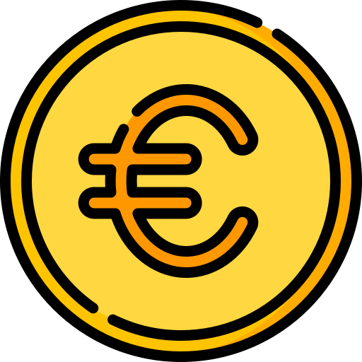 Euro coin іконка