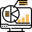 Data chart ícono 64x64
