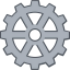 Cogwheel icon 64x64