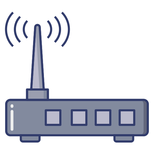 Wireless router icon