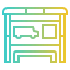 Bus stop icon 64x64