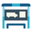 Bus stop icon 64x64