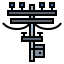 Electric tower icon 64x64