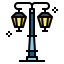 Street lamps icon 64x64