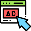 Online advertising icon 64x64