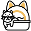 Litter box icon 64x64