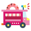 Doughnut truck icon 64x64