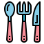 Cutlery icon 64x64