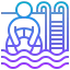 Swimming pool icon 64x64