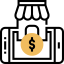 Online shop icon 64x64