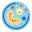 Virus ícono 64x64
