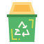 Recycle bin ícono 64x64