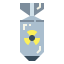 Nuclear bomb ícono 64x64