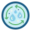 Water cycle ícono 64x64