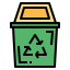 Recycle bin アイコン 64x64